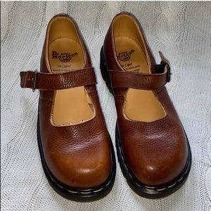 Dr. Martens Leather Mary Janes